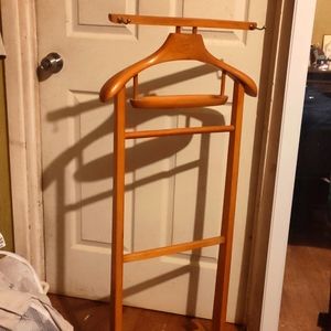 Vintage art deco suit rack
